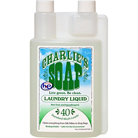 Charlie's Soap Laundry Liquid, 32-Fluid Ounce