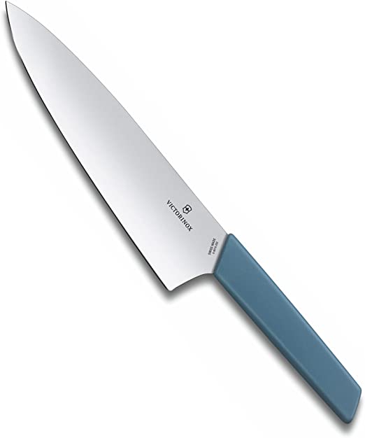 Victorinox Kitchen Swiss Modern 8” Chef’s Knife Cornflower-Blue 6.9016.202B