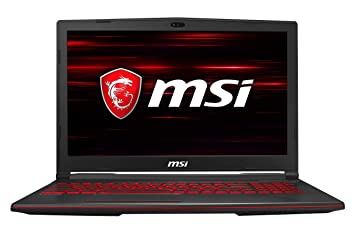 MSI Gaming GL63 9SD-1042IN Intel Core i7-9750H 9th Gen 15.6-inch Gaming Laptop(8GB/1TB HDD   256GB NVMe SSD/Windows 10 Home/GTX 1660 Ti, 6GB Graphics/Black/2.22Kg ) 9S7-16P732-1042