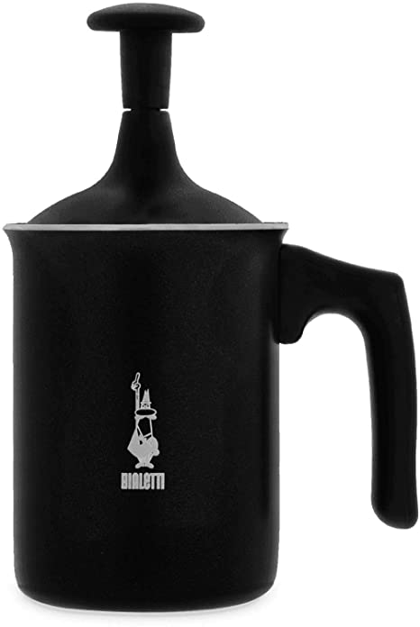 Bialetti 00AGR394 Tutto Crema Milk Frother, Black