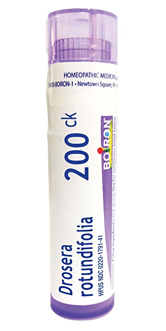 Boiron Drosera Rotundifolia 200ck, Homeopathic Medicine for Coughing