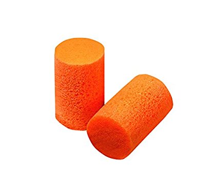 Howard Leight by Honeywell Firm Fit Disposable Foam Earplugs, Paper Bag, 100-Pairs, (FF-1-PB)
