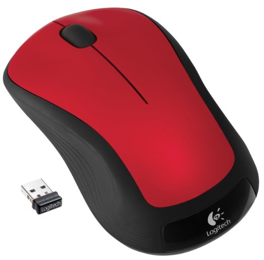 Logitech Wireless Mouse M310 (Flame Red)