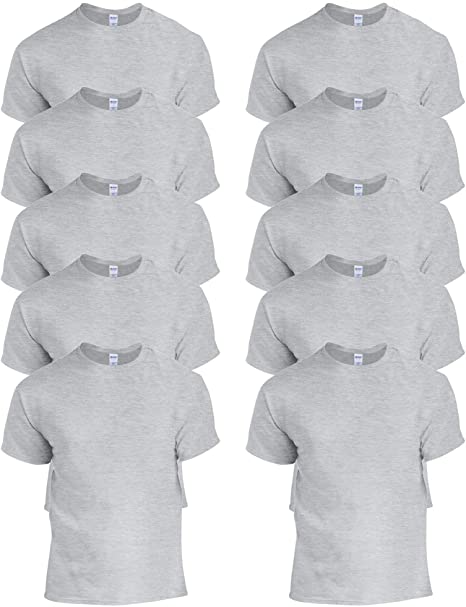 Gildan Men's Heavy Cotton T-Shirt, Style G5000, Multipack