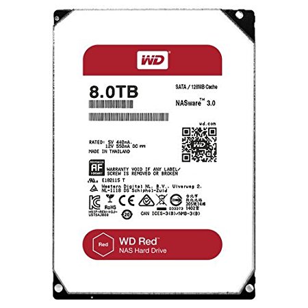 WD 8 TB NAS Hard Drive - Red