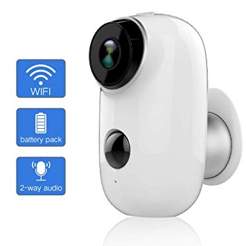 ANBAHOME Outdoor Security Camera,Wireless 1080P Rechargeable Battery Powered Surveillance System,WiFi IP Hd CCTV Video House Monitor