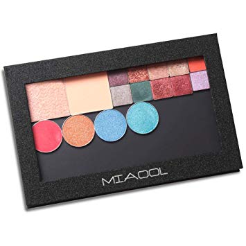 Makeup Palette Magnetic Palette for Eyeshadow Blush Baked Powders Foundation Powder Makeup Tool XL Large