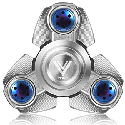 VHEM Fidget Spinner Toy Premium Hand Spinner Titanium up to 5min High Speed Relieves Stress and Anxiety EDC Toy For Adults