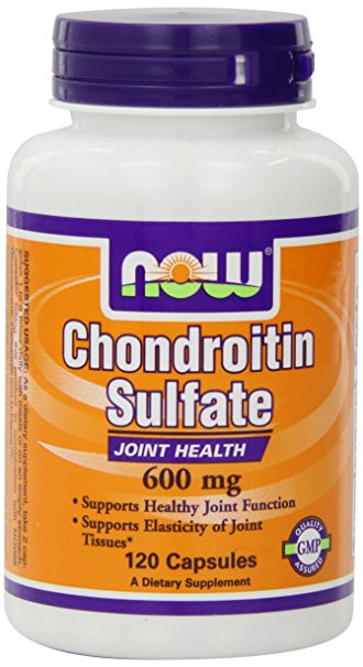 NOW Foods Chondroitin Sulfate 600mg, 120 Capsules