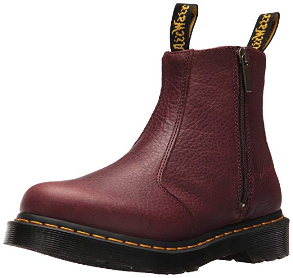 Dr. Martens Women's 2976 W/Zips Chelsea Boots