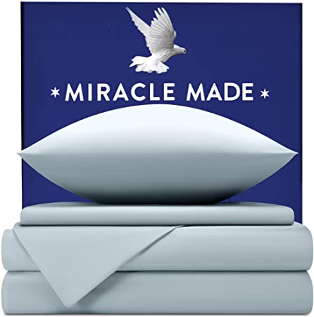 Miracle, Bedding, Miracle Sheets Light Blue