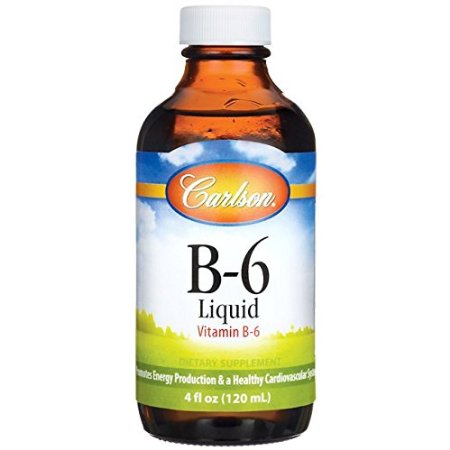 Carlson Labs Vitamin B-6 Liquid, 4 Ounces