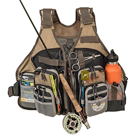 Fly Fishing Vest for Anglers Mesh Adjustable for Men and Women