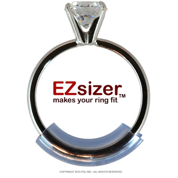 Ring Guard by EZsizer - Set of 3 (1-Narrow, 1-Medium, 1-Wide) - Easy Ring Adjuster
