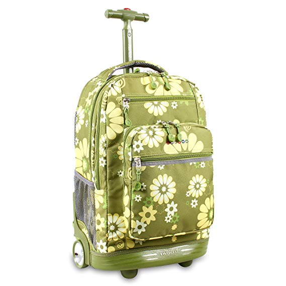 J World New York Sundance LAPTOP Rolling Backpack for Schooling & Travel, 20 inch
