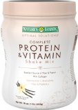 Natures Bounty Protein Shake Mix Vanilla 16 Ounce