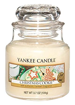 Yankee Candle Small Jar Candle, Christmas Cookie