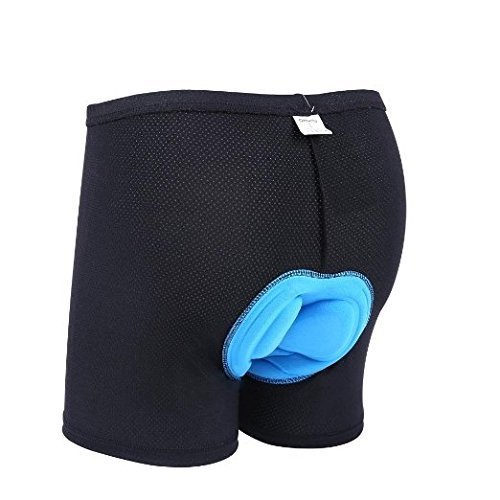 Ohuhu Mens 3D Padded Bicycle Cycling Underwear Shorts