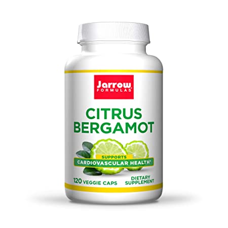 Jarrow Formulas Citrus Bergamot Supports Blood Glucose Metabolism, 500 mg Veggie caps, 120 Count