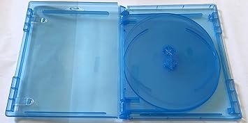 New 1 MegaDisc Blu-Ray Multi 5 Discs Replacement case 15 mm Tray Storage Box