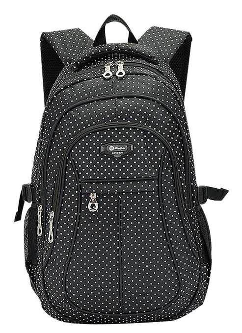 JiaYou Kid Child Girl Multipurpose Dot Backpack School Bag