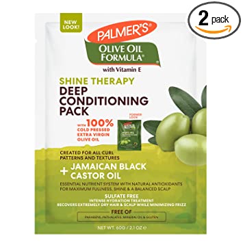 Palmer's Olive Oil Formula Deep Conditioner Pack(60gm), Pack of 2