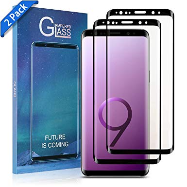 TOBOS [2-Pack] for Galaxy S9 Screen Protector Tempered Glass,[Anti-Fingerprint][No-Bubble][Scratch-Resistant] Glass Screen Protector for Samsung Galaxy S9