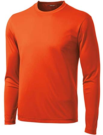 DRI-Equip Long Sleeve Moisture Wicking Athletic Shirts