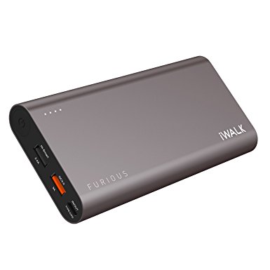iWalk Portable Charger 20000mAh Power Bank With Power Delivery 57W Output For Nintendo Switch/MacBook/MacBook Pro/MacBook Air External Battery Pack For Apple Laptop iPad iPhone and more