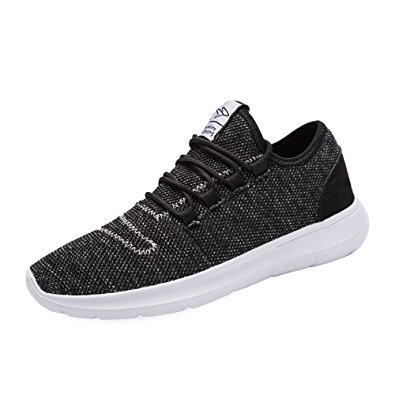 keezmz Men's Running Shoes Fashion Breathable Sneakers Mesh Soft Sole Casual Athletic Lightweight