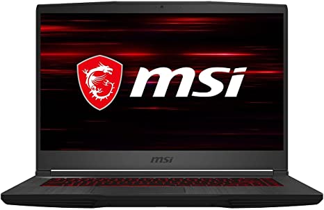 MSI GF65 Thin 15.6" 120Hz FHD Gaming Laptop Intel Core i7-10750H, GTX 1660Ti, 8GB Memory, 512GB NVMe SSD, Win10 (10SDR-1273)