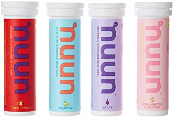 Original Nuun Active: Hydrating Electrolyte Tablets, Juicebox Mix, Box of 4 Tubes