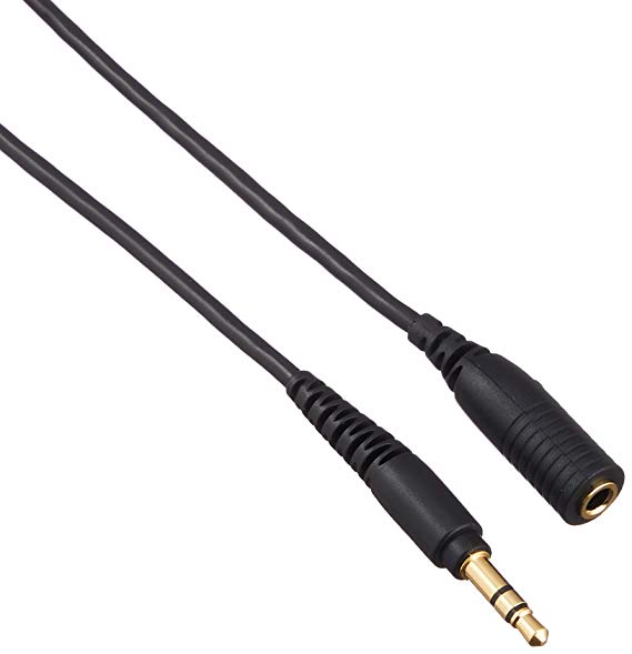 Shure EAC3BK 91 cm Minijack Extension Cable, black