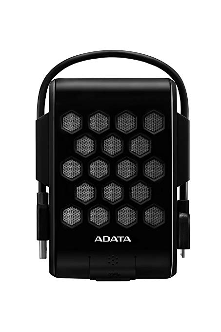 ADATA HD720 1TB USB 3.0 Waterproof/Dustproof/ Shock-Resistant External Hard Drive, Black (AHD720-1TU3-CBK)