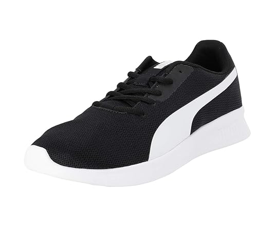 Puma Unisex-Adult Modern Runner Black White Running Shoes