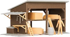 Lionel Lumber Shed O Gauge Model Train Building Kit