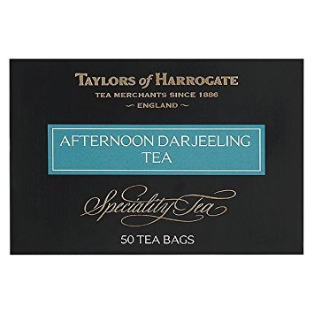 Taylors of Harrogate, Afternoon Darjeeling Tea, 50 Count Tea Bags
