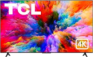 TCL 65-Inch Class 4-Series 4K UHD HDR LED Smart Roku TV 65S41 WiFi Works with AIR Play Siri Alexa and Hey Google & Mobile App 65S41R(Renewed)