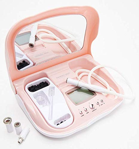Trophy Skin MicrodermMD at Home Microdermabrasion Machine - Diamond Tips and Sensitive Mode (Blush Pink)