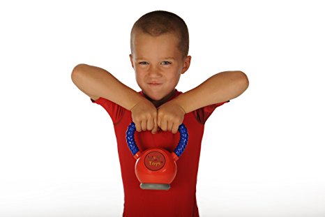 WOD Toys Kettle Kid Kettlebell Red - Safe, Durable and Toy for Kids Fitness