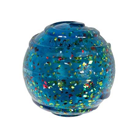 KONG PSC21 Squeezz Confetti Ball Dog Toy, Medium, Colors Vary