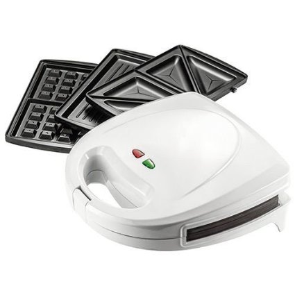 Horwood JEA59 Sandwich Grill and Waffle Maker, White