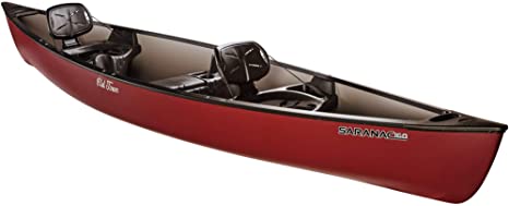 Old Town Canoes & Kayaks Saranac 160 Recreational Family Canoe, Red