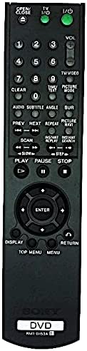 Sony RMT-D153A DVD Player Remote Control for DVP-NS725P, DVP-NS425, DVP-NS725, HT175DP