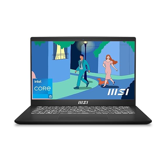 MSI Modern 15, Intel 11th Gen. i5-1155G7, 40CM FHD 60Hz Laptop (8GB/512GB NVMe SSD/Windows 11 Home/Intel UHD Graphics/Classic Black/1.7Kg), B11M-062IN