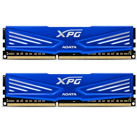 ADATA XPG V1 DDR3 1600MHZ (PC3 12800) 8GB (4GBx2) Memory Modules, Blue (AX3U1600W4G11-DD)