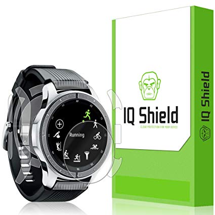 IQ Shield LiQuidSkin Full Body Skin   Full Coverage Screen Protector for Samsung Galaxy Watch (46mm) HD Clear Anti-Bubble Film