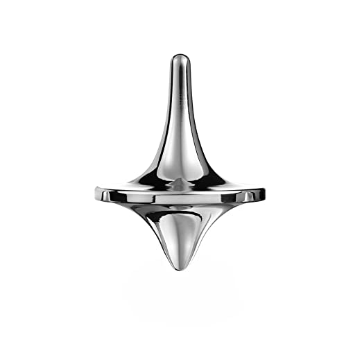 ForeverSpin Polished Stainless Steel Spinning Top