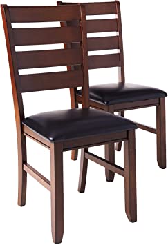 Crown Mark 2152 Bardstown Side Chair, Espresso, 2 Per Box