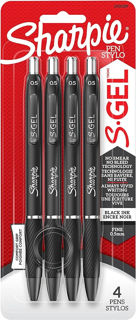 Sharpie S-Gel Pens, Black